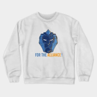 For The Alliance! Warcraft Symbol Crewneck Sweatshirt